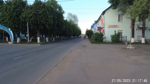 Город Сланцы, начало улицы Ленина смотреть онлайн