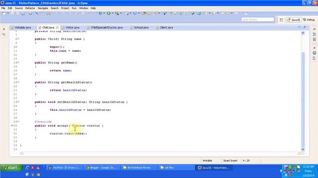 Visitor Design pattern - Implementation [Doctor] смотреть онлайн