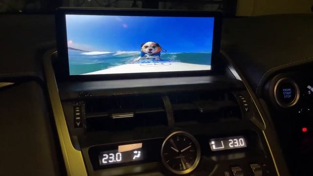 Volando Android Multimedia Interface with Radio FM & Wireless Apple CarPlay in Lexus NX 2019
