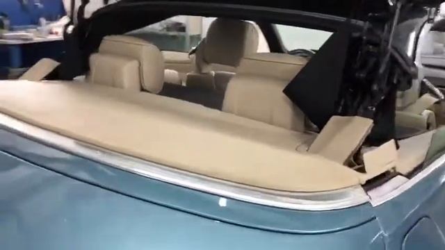 Установка молдинга крыши на кабриолет BMW e93 смотреть онлайн