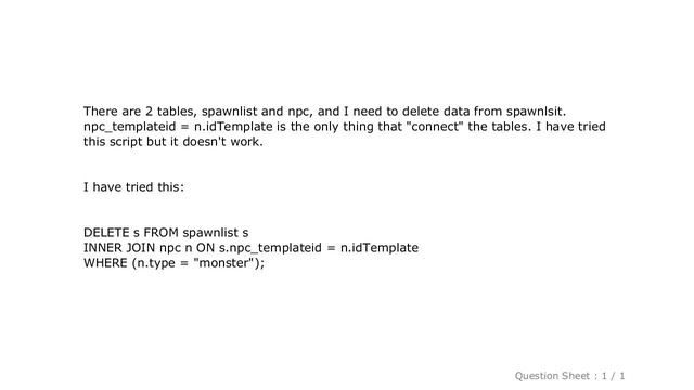 MySQL : SQL DELETE with INNER JOIN смотреть онлайн