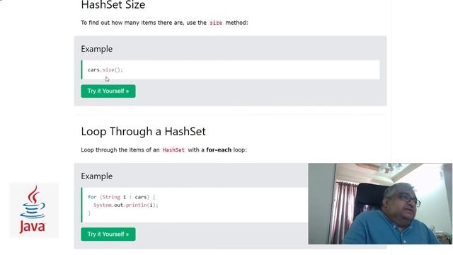 Java Hashset - Java tutorial - w3Schools - Chapter 44 English смотреть онлайн