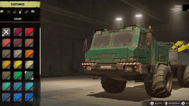 I made Mod SnowRunner - I add the little crane in the back of the car. Increase the power смотреть онлайн