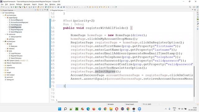 Explain any Test Automation Framework? (Selenium Interview Question #71) смотреть онлайн