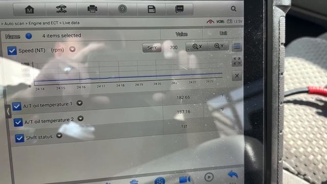 TUNDRA WONT SHIFT INTO 5-6 GEAR P0717 CODE