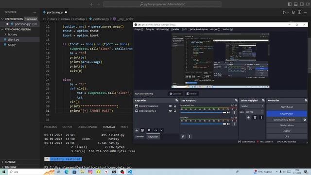 Python ile port tarama tool nasıl yazılır? Siber güvenlik eğitimi #7 смотреть онлайн