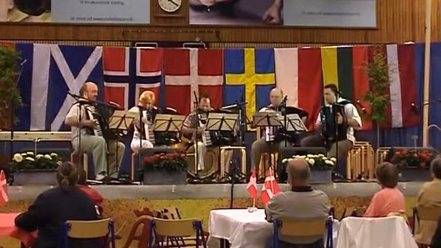 Jazz Pizzicato - L. Anderson. "Excelsior" Baltic International Accordion Quintet смотреть онлайн