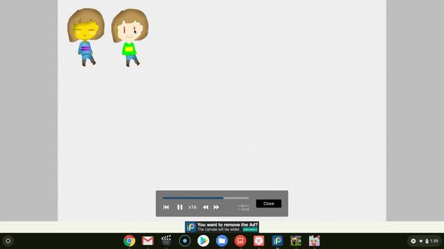 Undertale : Drawing Frisk & Chara (read desc) смотреть онлайн