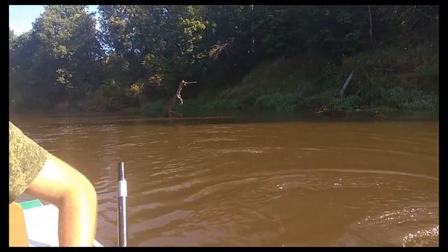 Сплав на самодельной лодке по р. Жиздра, день первый и второй  (Часть первая)