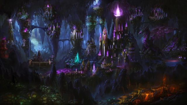 Dungeon town screen (animated) - Might & Magic Heroes VII смотреть онлайн