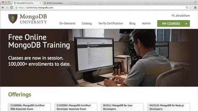 Where Next with Graphics - Data Wranging with MongoDB смотреть онлайн