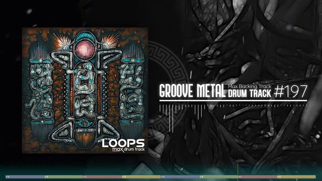 Groove Metal Drum Track / Pantera Style / 130 Bpm