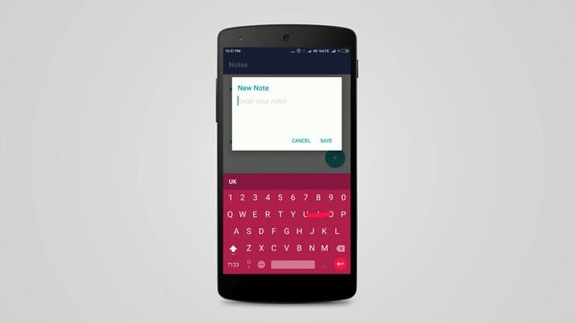 Android SQLite Notes App Demo смотреть онлайн