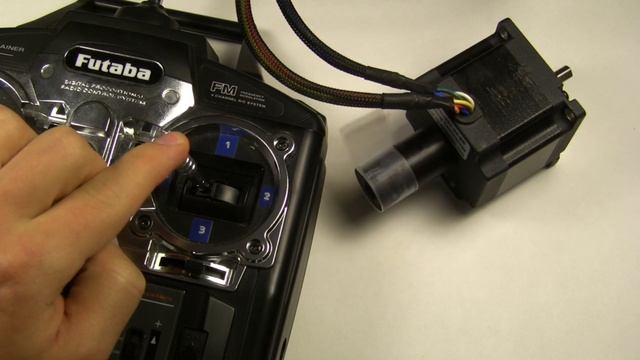 Radio Controlled Stepper In Action