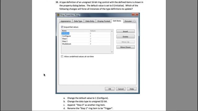 LabVIEW CLD R 38 Ring Control смотреть онлайн