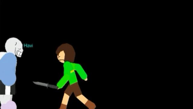 Sans fight animation,"for him" смотреть онлайн