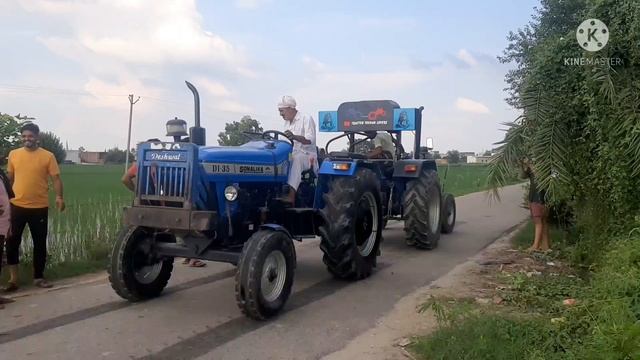 Sonalika 35 vs Sonalika 750 full modify Tochan 39hp vs 55 hp??? смотреть онлайн
