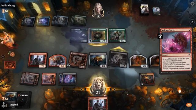 Upgrading Ignite the Forge - Standard - MTG Arena смотреть онлайн
