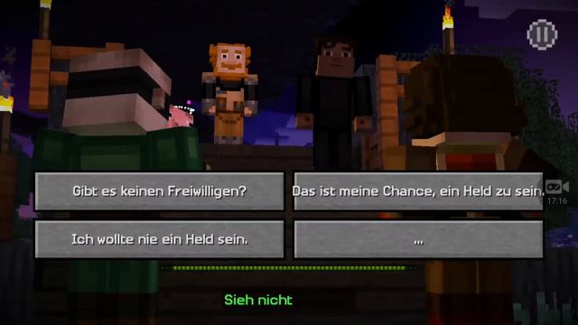 Let's Play Minecraft Story Mode {E03/004 Episoden Ende} R.I.P Magnus смотреть онлайн