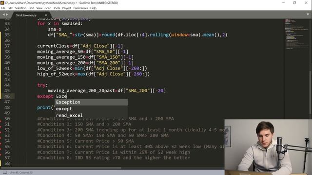 How To Build a Stock Screener | Python For Finance Episode 3 смотреть онлайн