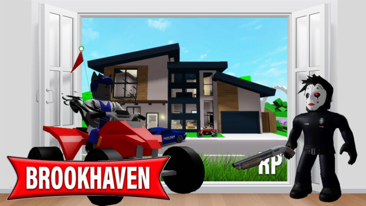 БРУКХЭВЕН РП РОБЛОКС / Brookhaven RP Roblox / Я встретил монстра.#4 смотреть онлайн