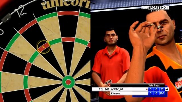 PS3 pdc world championship darts pro tour gameplay part 1 (HD QUALITY TEST) смотреть онлайн