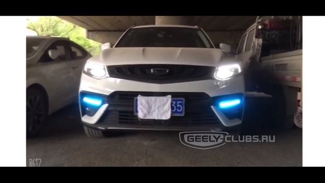 Головной свет - LED оптика Geely Tugella (Джили Клуб) смотреть онлайн