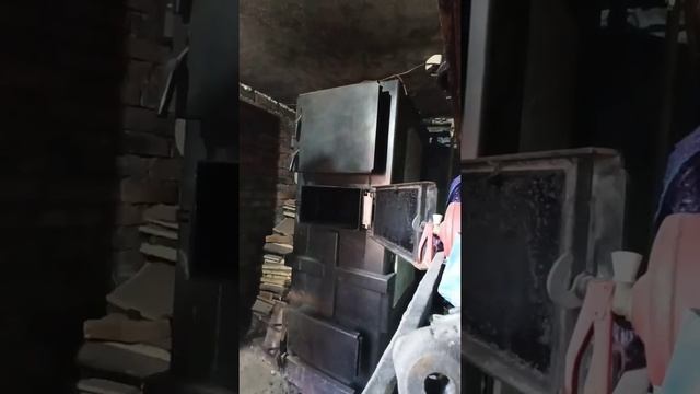 Чистка и розжиг котла Комфорт 60кВт Практик смотреть онлайн
