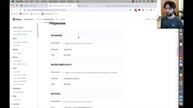 Ionic 4 Action Sheet Tutorial смотреть онлайн
