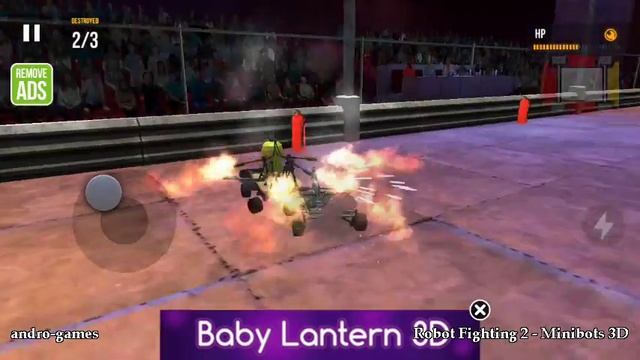 Robot Fighting 2 - Minibots 3D (by Real Fighting) - action game for Android and iOS - gameplay. смотреть онлайн