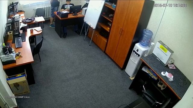 Купольная HD-CVI камера Dahua DH-HAC-HDW1200MP 3.6 mm День смотреть онлайн