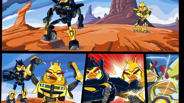 Angry Birds Transformers - All CUT SCENES (Best Compilation)