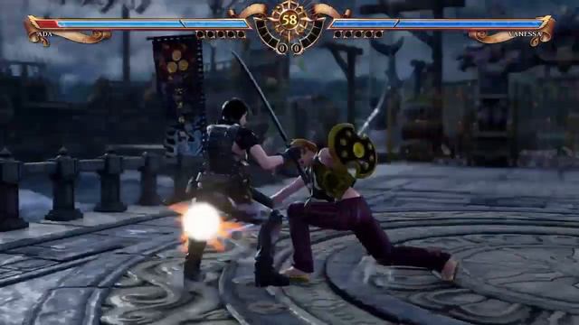 Soulcalibur VI Vanessa (King of Fighters) Vs Ada Wong (RE6/RE4 Assignment Character Creation Matche смотреть онлайн