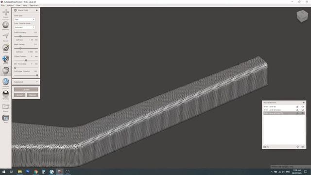Meshmixer Tutorial: Brake Lever Lattice смотреть онлайн