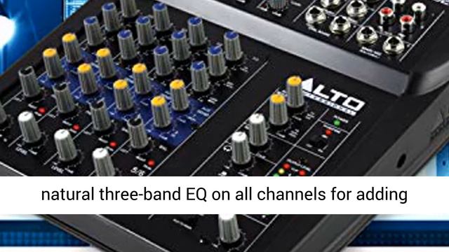 Alto Professional ZMX862 - Studio Quality 6 Channel Compact Audio Mixing Desk смотреть онлайн