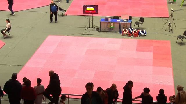Чемпіонат України серед олімпійських вагових категорій з тхеквондо ВТФ. День 2. Даянг 5. смотреть онлайн