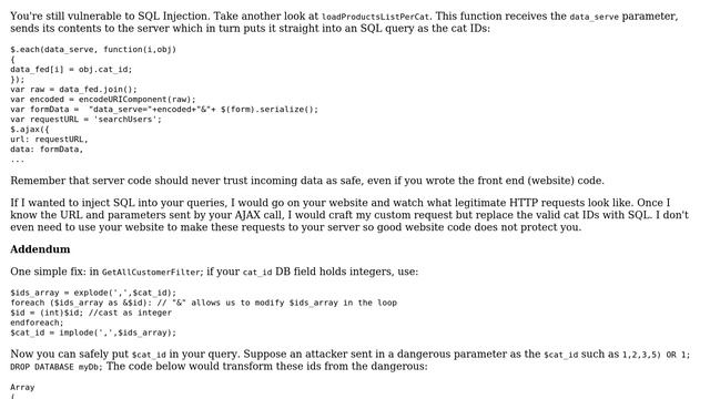 Code Review: Selecting a table with multiple ID on MySQL using PHP PDO (3 Solutions!!) смотреть онлайн
