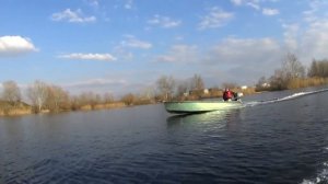 Лодка Казанка и Ямаха 25 КАЗЯМА