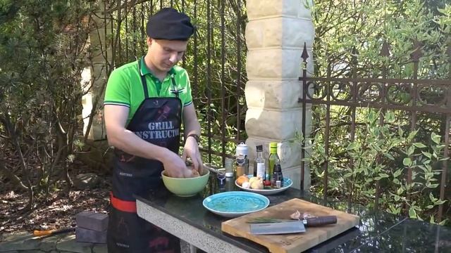 Куриные ножки в пивном маринаде на барбекю Stimlex. Настоящий мужской рецепт! | Вкус Огня смотреть онлайн