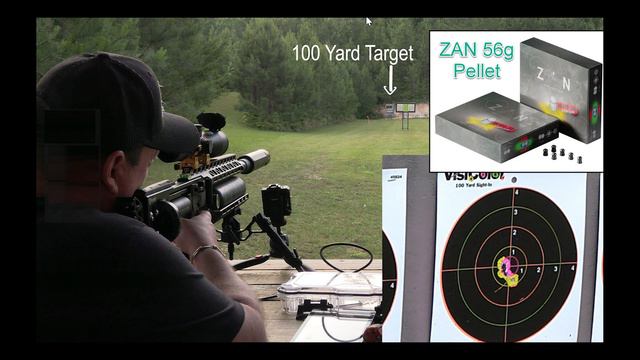 FX Impact M3 - 100 Yard Accuracy & Tuning using New ZAN BR100 Pellets and NightForce NX8 Scope - EP смотреть онлайн