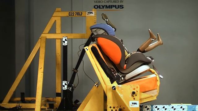 Краш-тест автокресла Cam Regolo смотреть онлайн