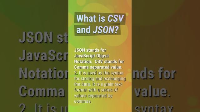 How do I create a JSON file in Excel? смотреть онлайн