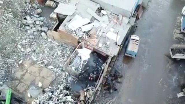 В промзону Очаково мусор завозяд жд составами