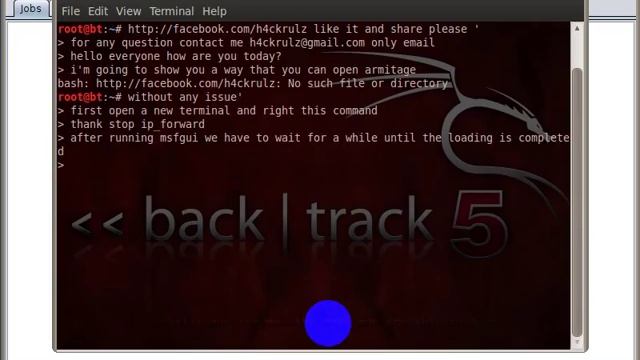 how to run armitage on backtrack 5 смотреть онлайн