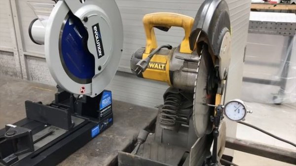 Evolution Evosaw380 VS Dewalt DW872 - Head to Head Comparison!