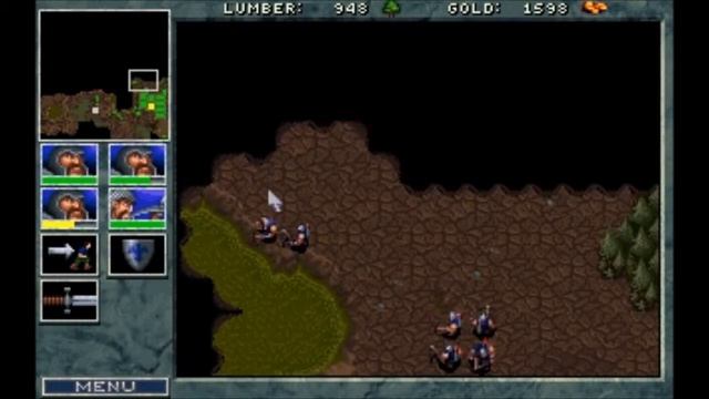 Warcraft: Orcs & Humans Demo - Playthrough - Human Mission 2