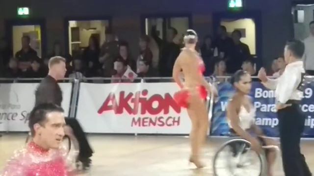 Елена Данкевич, Иван Замига.Пасодобль.Сборная Украины.Bonn 2019 World Para Dance Sport Championship смотреть онлайн