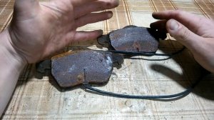 работа датчиков тормозных колодок