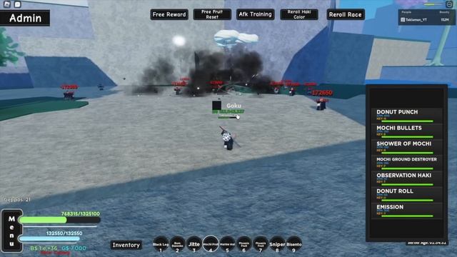 [AOPG] Awakened Mochi Fruit Full Damage Showcase And How To Get! A One Piece Game | Roblox смотреть онлайн