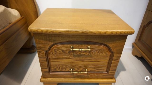 ТУМБА ПРИКРОВАТНАЯ ИЗ МАССИВА ДЕРЕВА. ФАБРИКА "РЕСУРС-МЕБЕЛЬ" смотреть онлайн